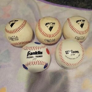 Franklin, Wilson and PROv2  Baseball Set - White